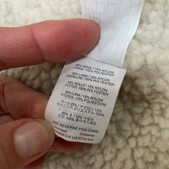 Crewcuts Red and Black Plaid Sherpa Kids Jacket Size3 winter Cottagecore Cowboy - Picture 4 of 5